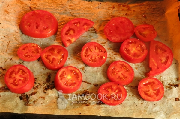 Запечь помидоры