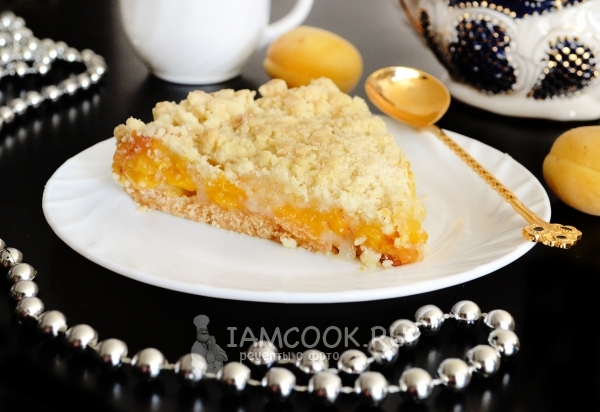 Рецепт пирога с абрикосами на скорую руку