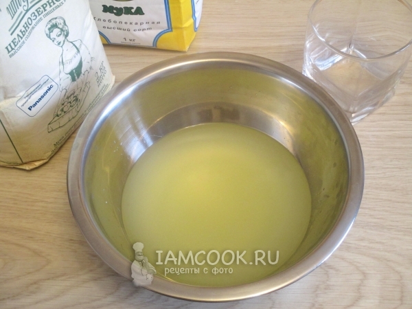 Сыворотка и мука