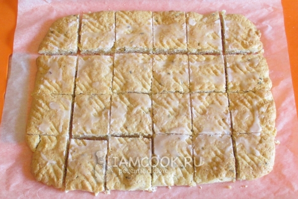 Рецепт песочного печенья с лавандой