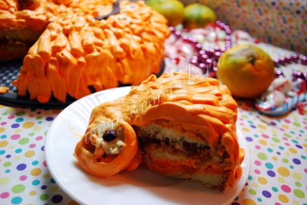 торт на хелоуин