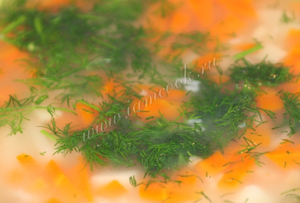 Рисовый суп, фото