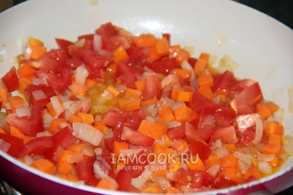 Обжарка овощей