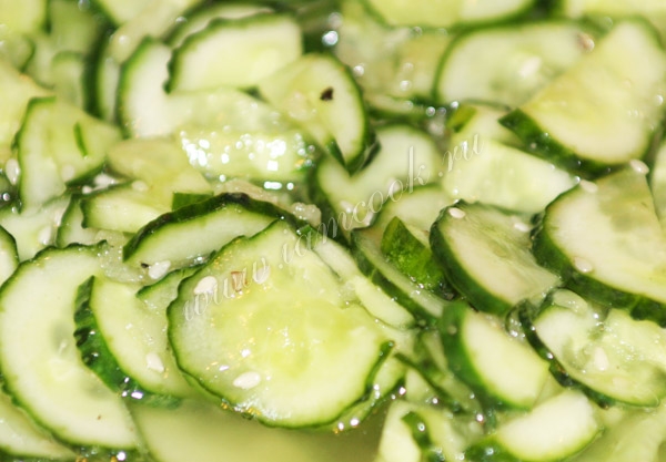 салат из огурцов по корейски