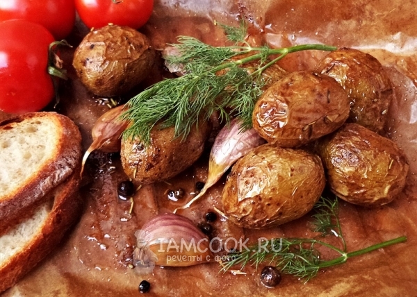 Рецепт картофеля в пергаменте