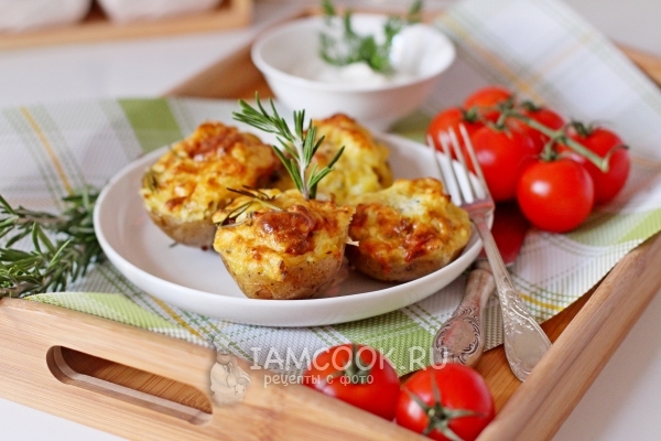 Картофель запеченный с дорблю