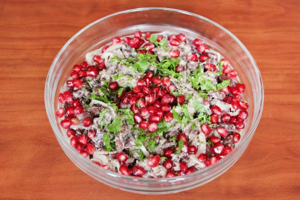 Хороший рецепт лобио с гранатом