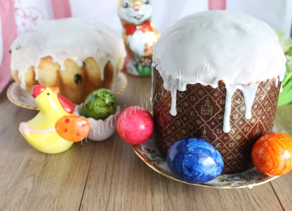 Рецепт пасхального кулича на сгущенке