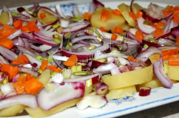 Фото - салат из сельди по-Норвежски