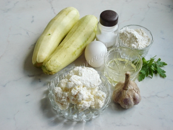 Оладьи из кабачков и творога