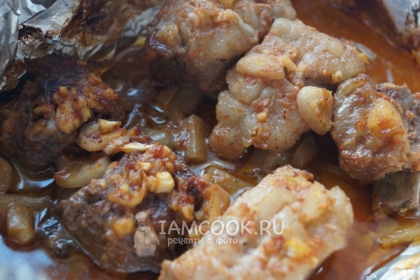 Рецепт свиных ребрышек в духовке