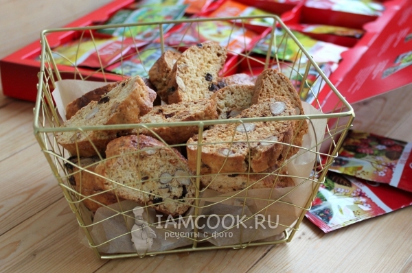 Рецепт печенья бискотти
