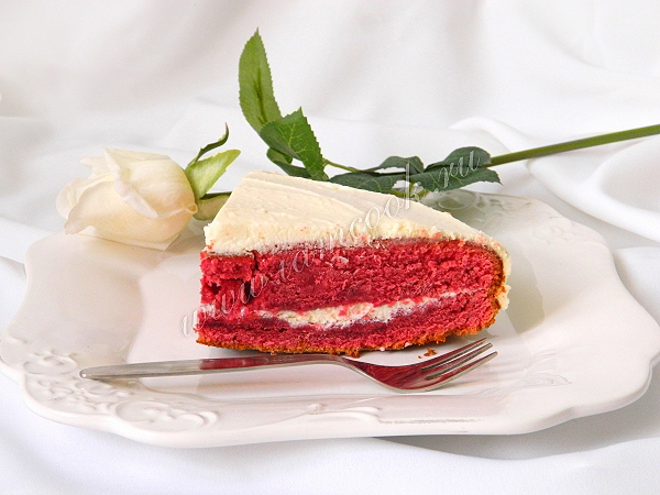 Рецепт торт красный бархат