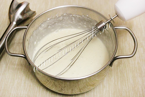 Мусс из творога с зефиром