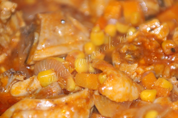 курица по мексикански фото