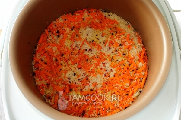 Рецепт гаджар пулау