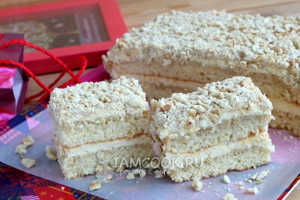 Рецепт подарочного торта