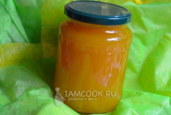 Готовый облепиховый мед