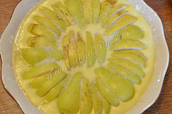 Посыпать сахаром