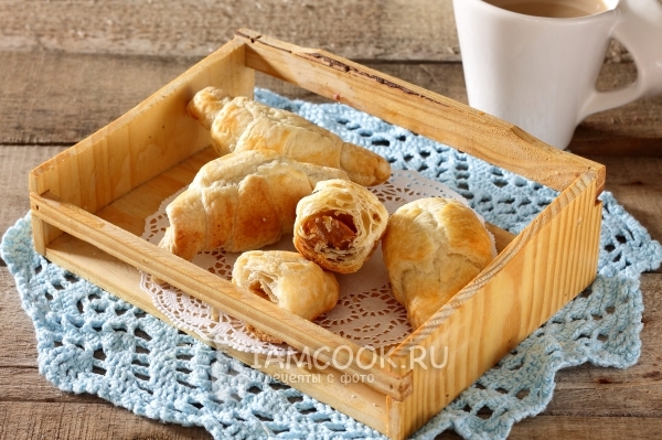 Фото круассанов со сгущенкой
