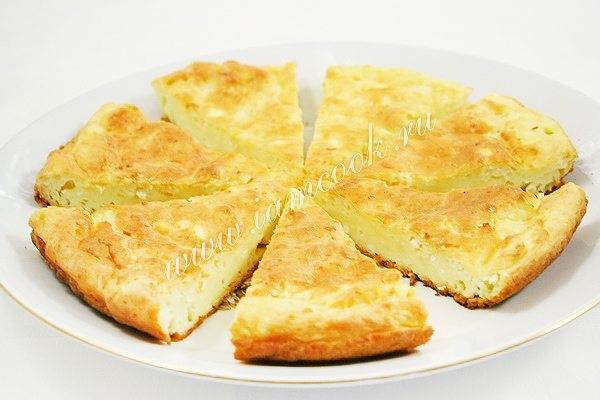 Ленивый пирог-хачапури