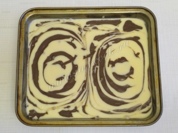 Перемешали оба вида теста