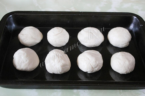 Тесто для пампушек с чесноком