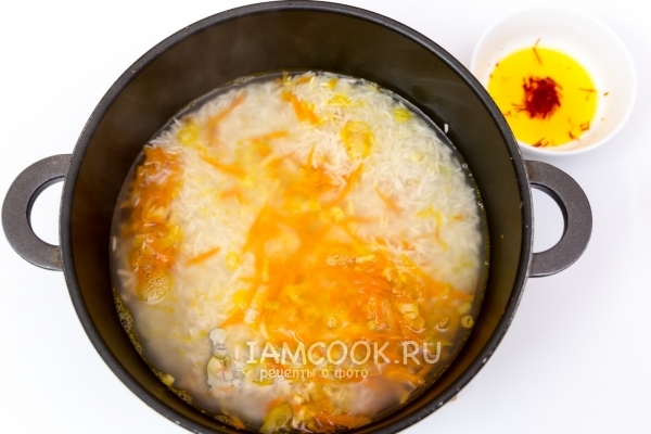 Рис с овощами