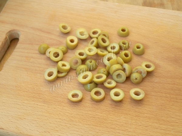 Оливки порезанные