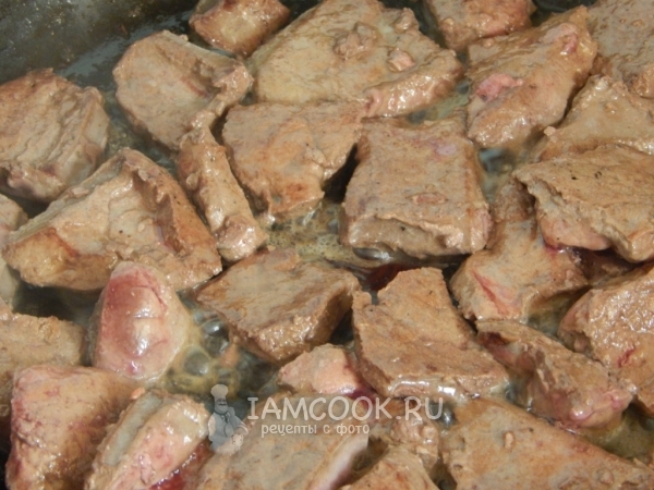 Пожарить печень