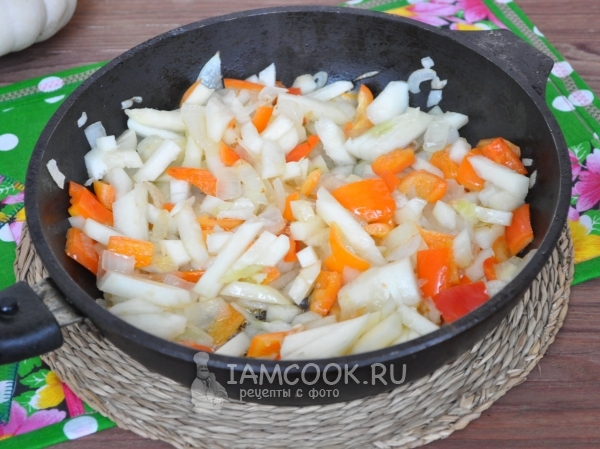 Положить патиссон