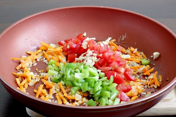 Помидоры и сладкий перец