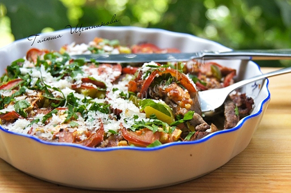 Говядина запеченная в духовке