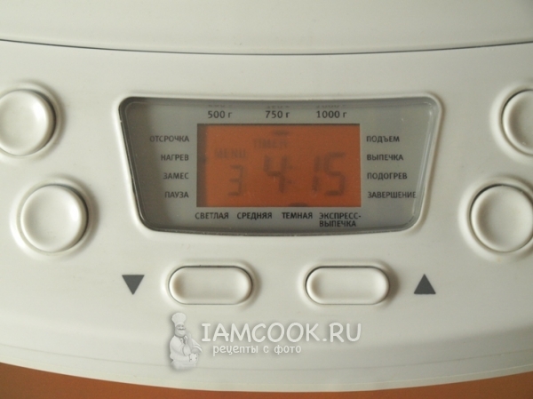 Режим для цельнозернового хлеба