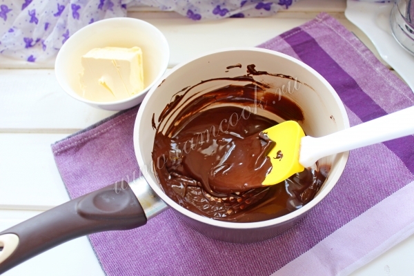 Шоколад растопленный