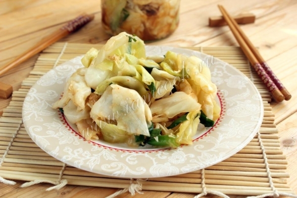 Рецепт корейско закуски Кимчи