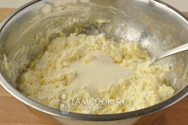 Добавить манку