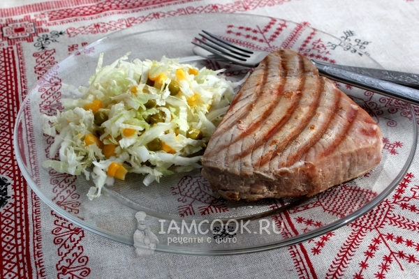 Рецепт стейка из тунца