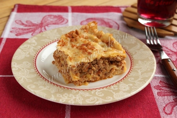 Лазанья в мультиварке, фото