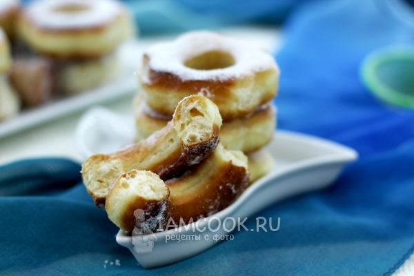 Рецепт пышек на молоке