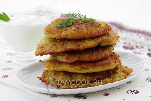 Фото картофельных драников в мультиварке