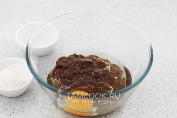 Печеночный фарш с яйцом