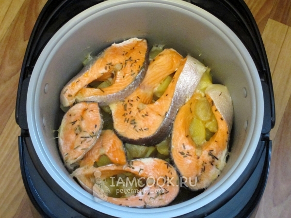 Фото рыбы с картошкой в мультиварке