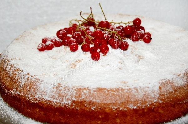 готовим пирог с красной смородиной