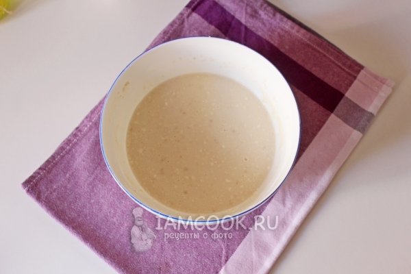 Сделать опару