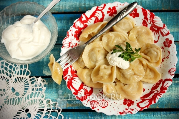 Пельмени из свинины