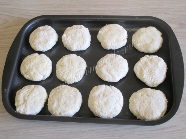 Сырники на противне