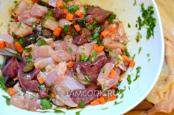 Начинка для фарширования ножек