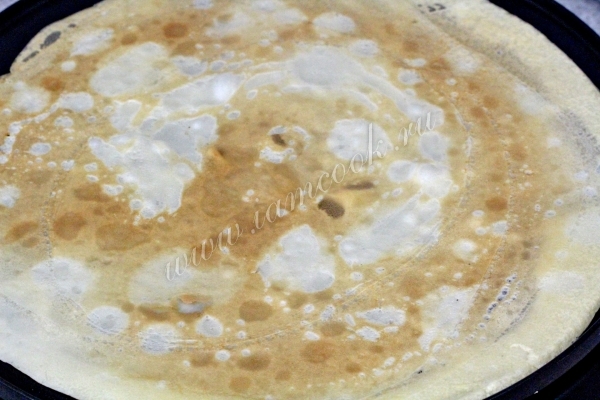 Жарим блины