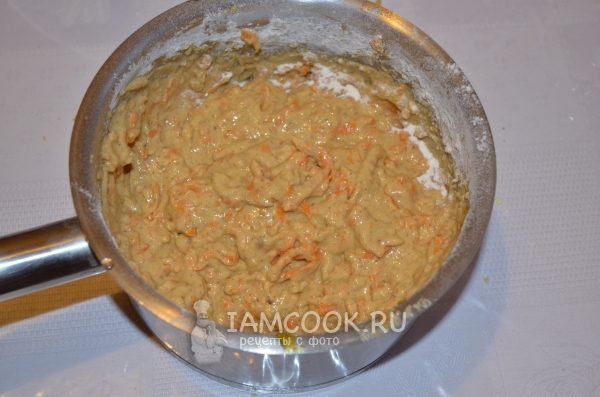 Перемешать тесто